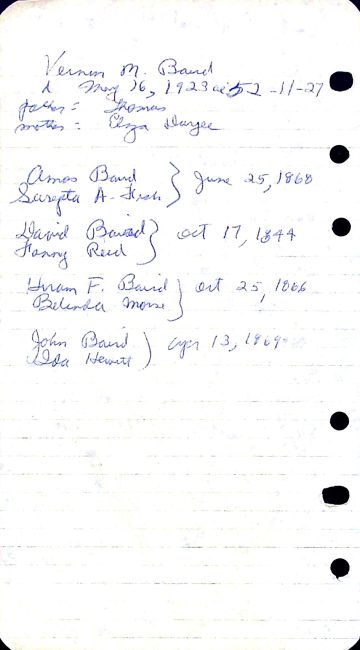 BAIRD city records 1